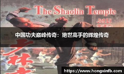 中国功夫巅峰传奇：绝世高手的辉煌传奇